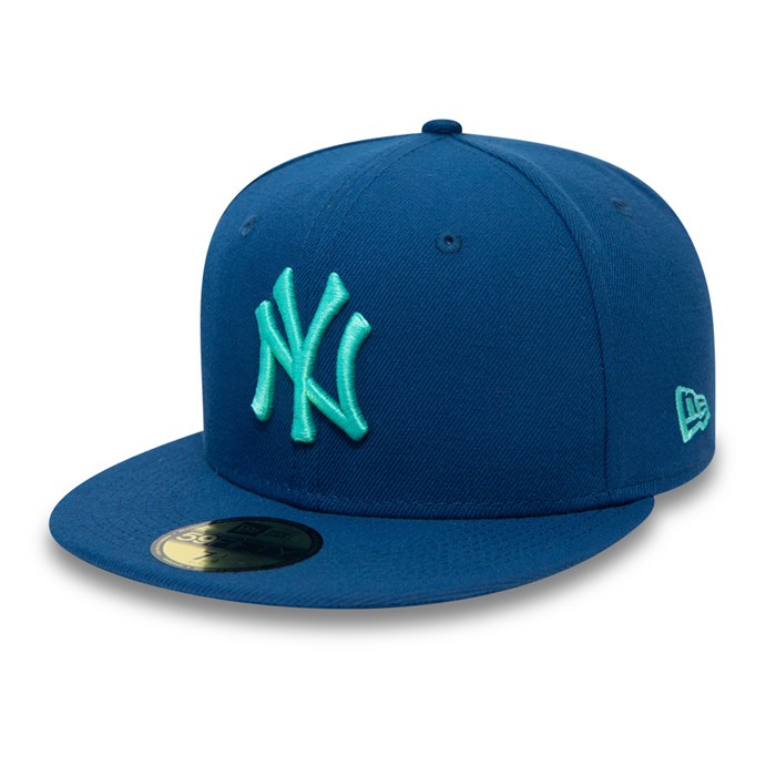 New York Yankees League Essential 59FIFTY Lippis Sininen - New Era Lippikset Outlet FI-158243